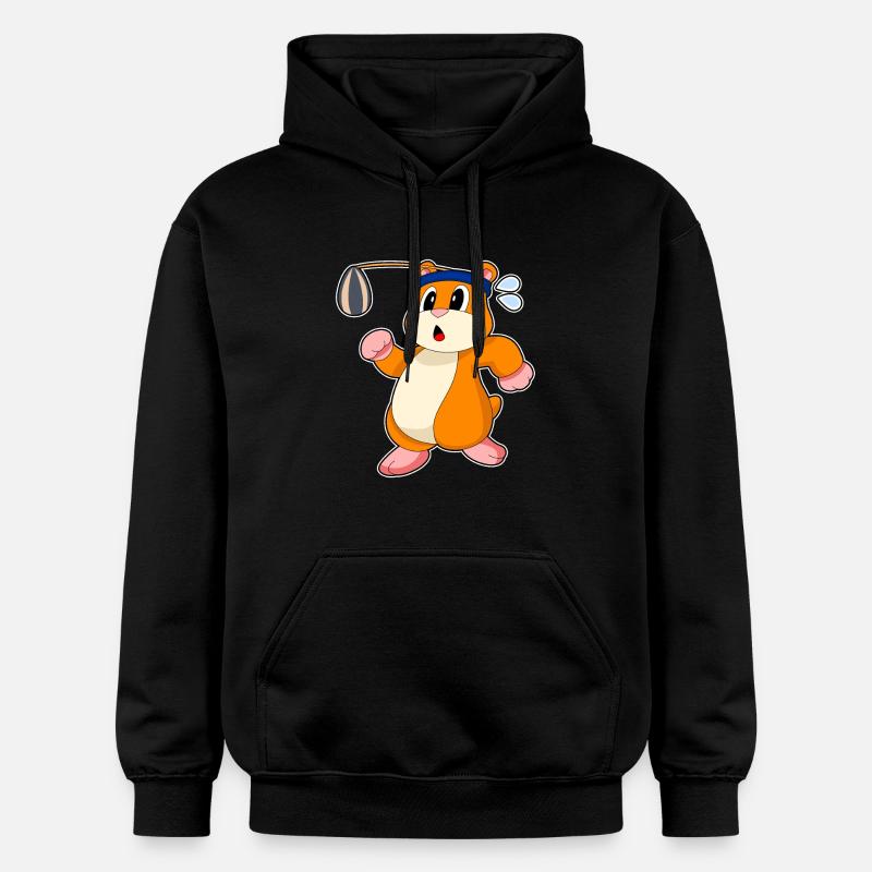 Graines de hamster - Sweat à capuche Softstyle® Gildan Unisexe - noir