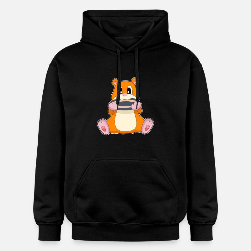 Graines de hamster - Sweat à capuche Softstyle® Gildan Unisexe - noir
