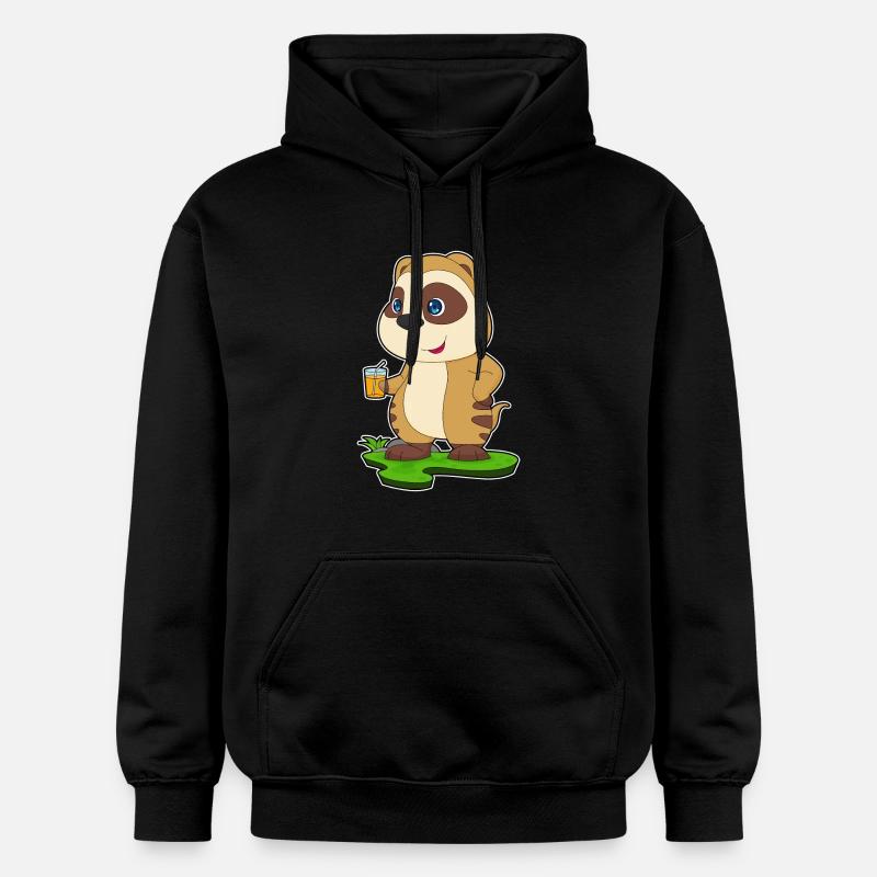 Jus de suricate - Sweat à capuche Softstyle® Gildan Unisexe - noir