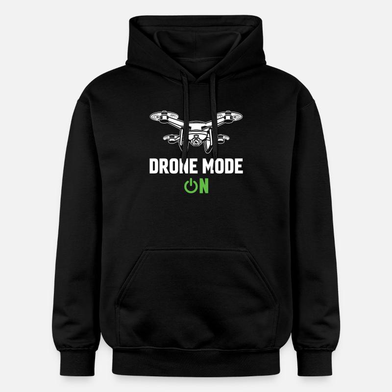 Mode drone activé - Sweat à capuche Softstyle® Gildan Unisexe - noir