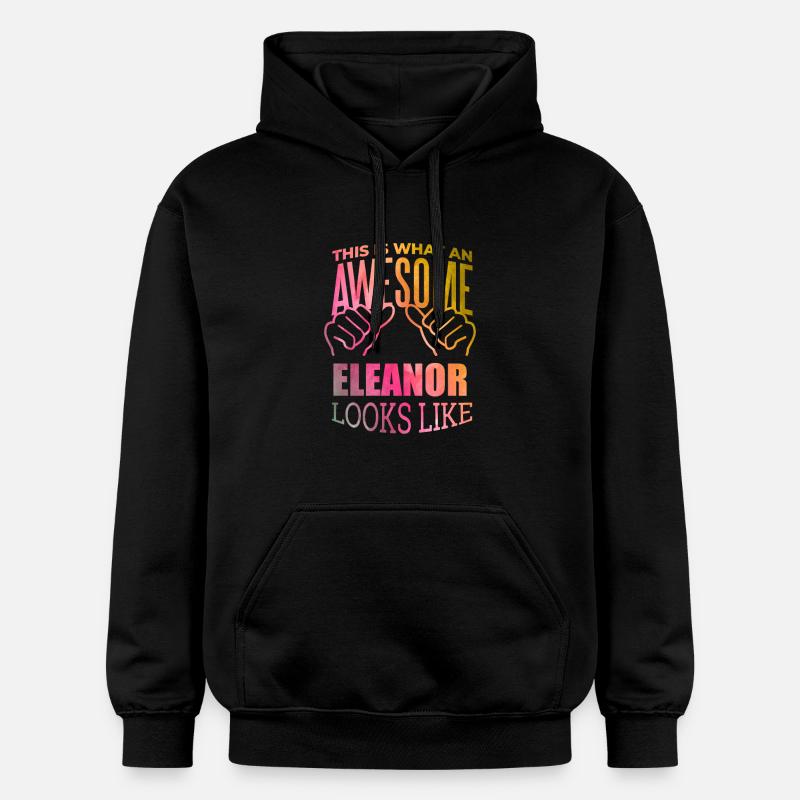 Eleanor - Sweat à capuche Softstyle® Gildan Unisexe - noir
