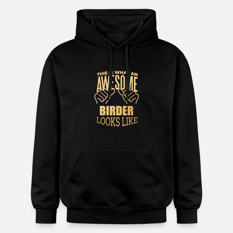 Birder - Sweat à capuche Softstyle® Gildan Unisexe - noir