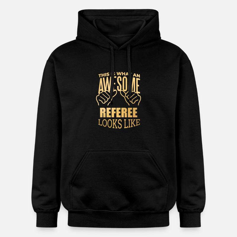 Arbitre - Sweat à capuche Softstyle® Gildan Unisexe - noir