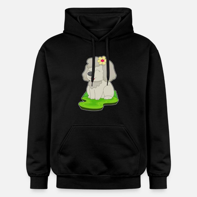 Fleur de chien - Sweat à capuche Softstyle® Gildan Unisexe - noir