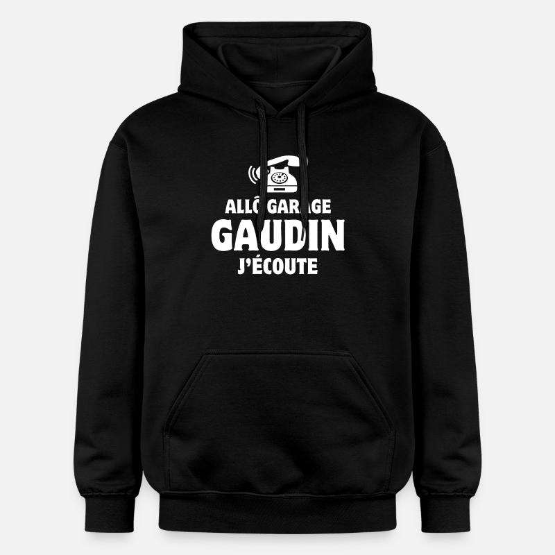 garage, garagiste, chef d'atelier Raymond - Sweat à capuche Softstyle® Gildan Unisexe - noir