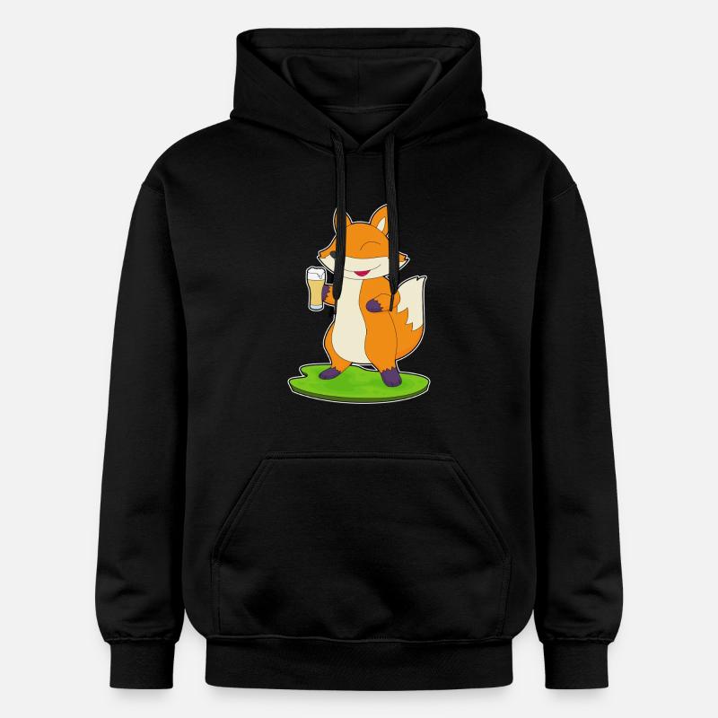 Bière Fuchs - Sweat à capuche Softstyle® Gildan Unisexe - noir