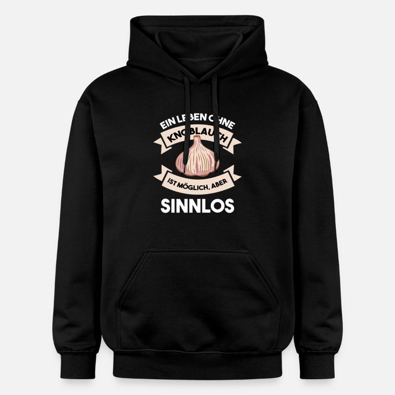Inutile sans ail - Sweat à capuche Softstyle® Gildan Unisexe - noir