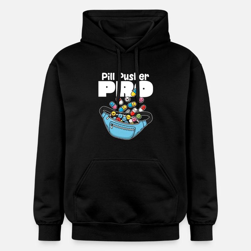 PILUL PUSHER PRO - CADEAU D’INFIRMIÈRE - Sweat à capuche Softstyle® Gildan Unisexe - noir