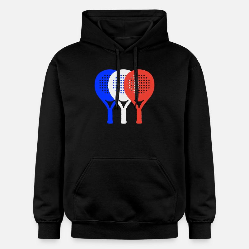 Padel-France2 - Sweat à capuche Softstyle® Gildan Unisexe - noir
