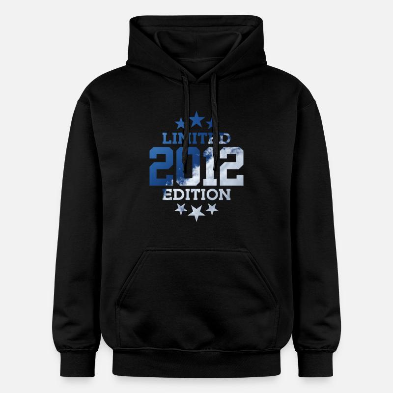 ÉDITION LIMITÉE 2012 14E ANNIVERSAIRE - Sweat à capuche Softstyle® Gildan Unisexe - noir
