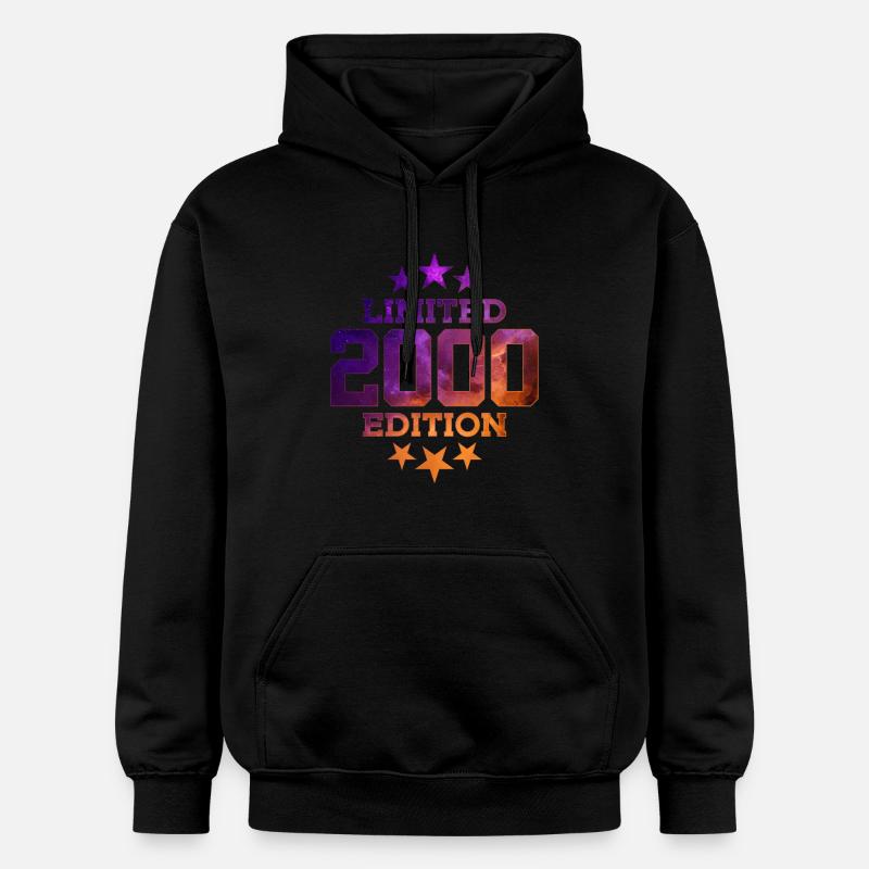 ÉDITION LIMITÉE 2000 25E ANNIVERSAIRE - Sweat à capuche Softstyle® Gildan Unisexe - noir