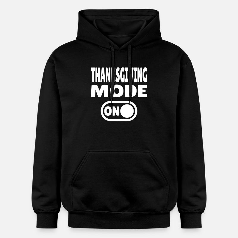 Mode Thanksgiving activé - Sweat à capuche Softstyle® Gildan Unisexe - noir