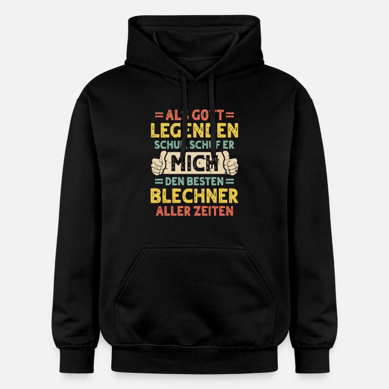Blechner - Sweat à capuche Softstyle® Gildan Unisexe - noir