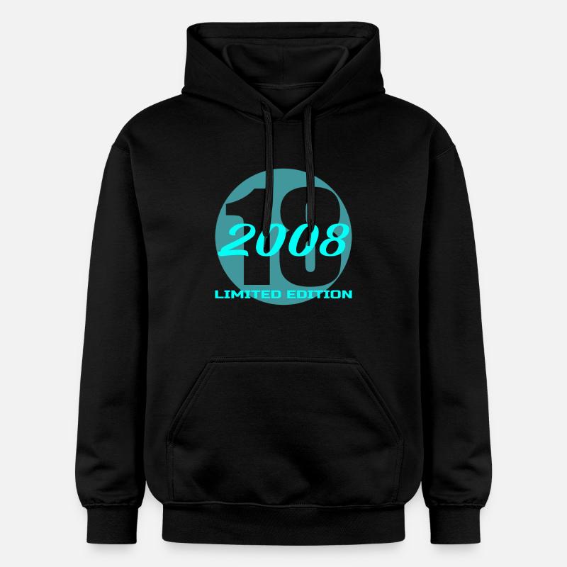 18 anniversaire 2008 Édition limitée - Sweat à capuche Softstyle® Gildan Unisexe - noir