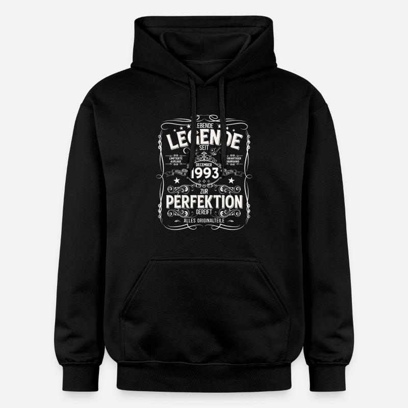 32e anniversaire Millésime décembre 1993 - Sweat à capuche Softstyle® Gildan Unisexe - noir