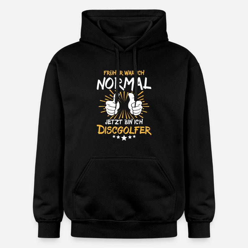 Diction du disc-golfeur - Sweat à capuche Softstyle® Gildan Unisexe - noir