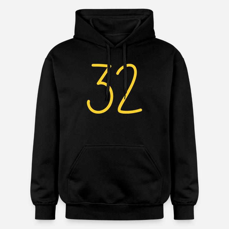 32 - Sweat à capuche Softstyle® Gildan Unisexe - noir