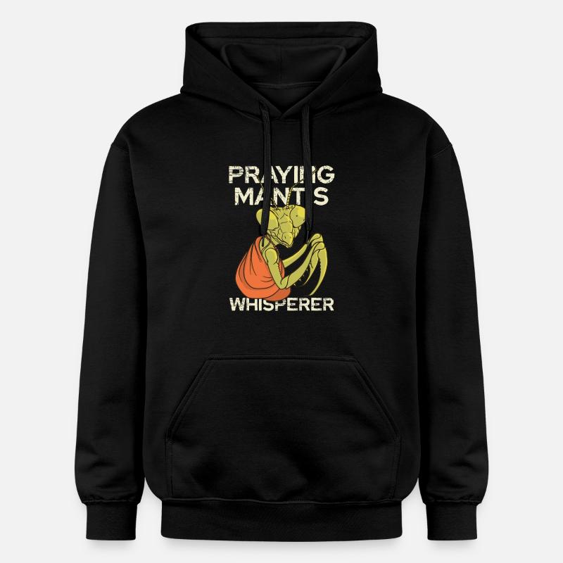 Mantide en prière – Whisperer - Sweat à capuche Softstyle® Gildan Unisexe - noir