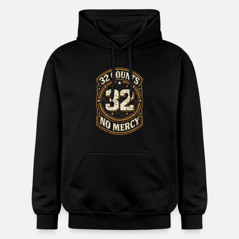 Line Dancer 32 temps - Sweat à capuche Softstyle® Gildan Unisexe - noir