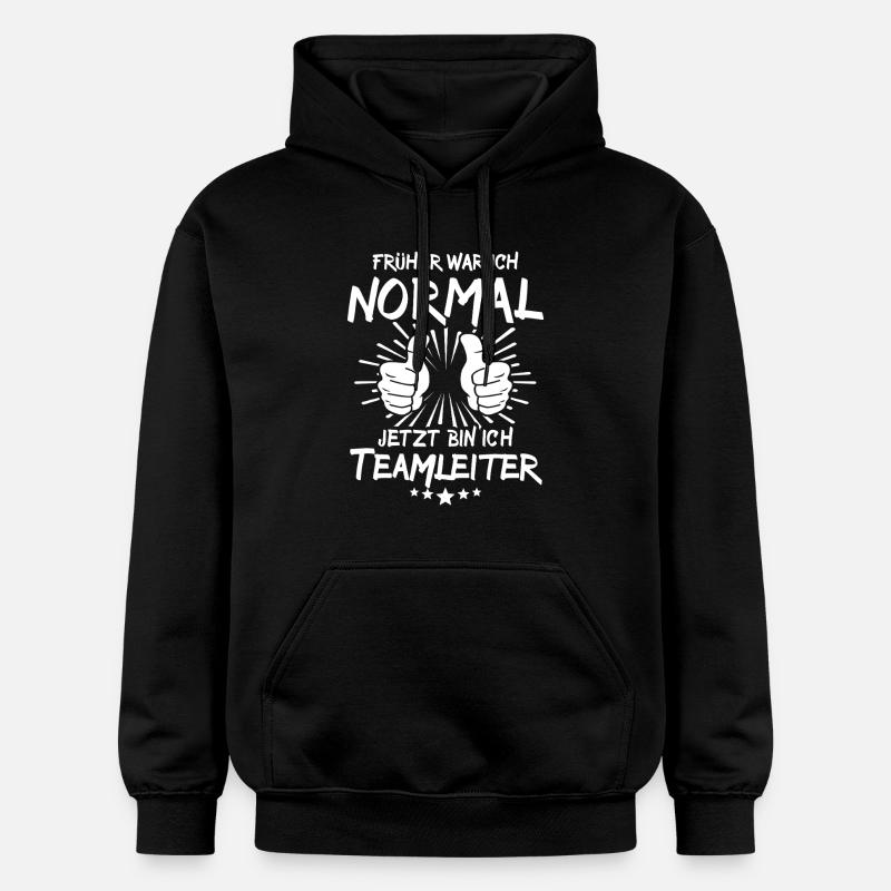 Chef d’équipe - Sweat à capuche Softstyle® Gildan Unisexe - noir