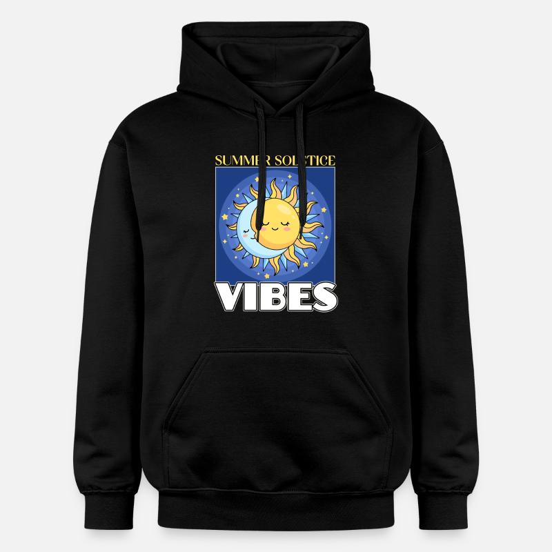 Litha Pagan Solstice d’été Midsommar - Sweat à capuche Softstyle® Gildan Unisexe - noir