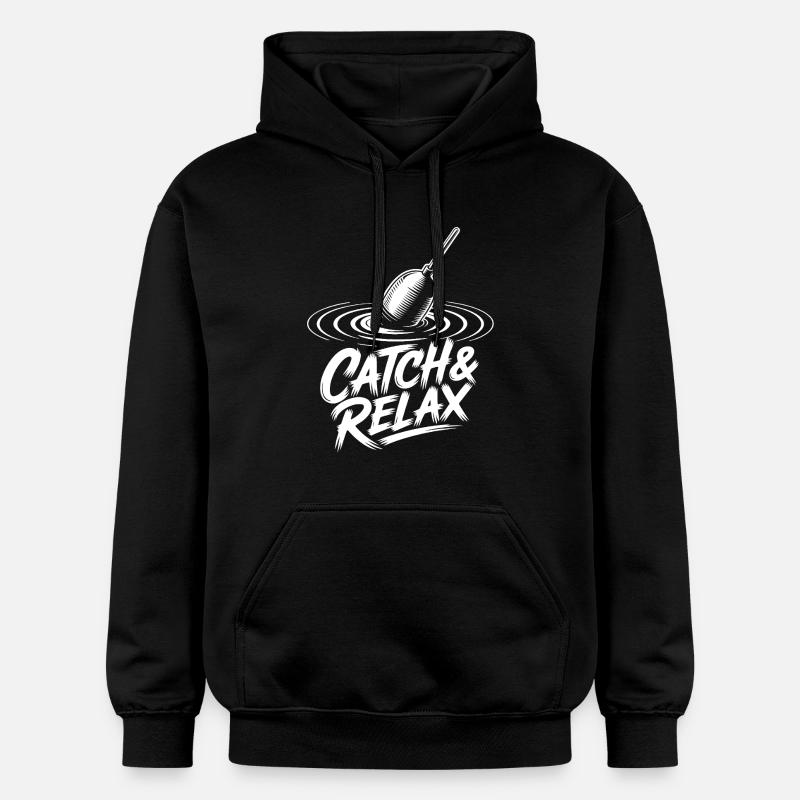 Attrape et se détend - Sweat à capuche Softstyle® Gildan Unisexe - noir