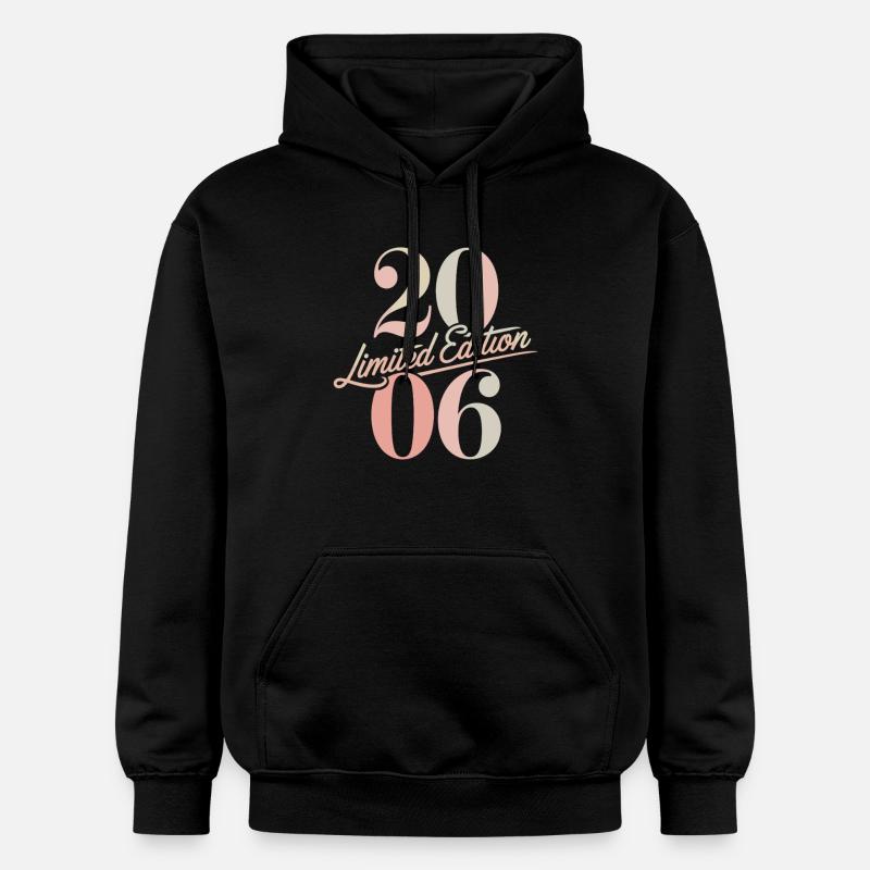 Édition limitée anniversaire 2006 - Sweat à capuche Softstyle® Gildan Unisexe - noir