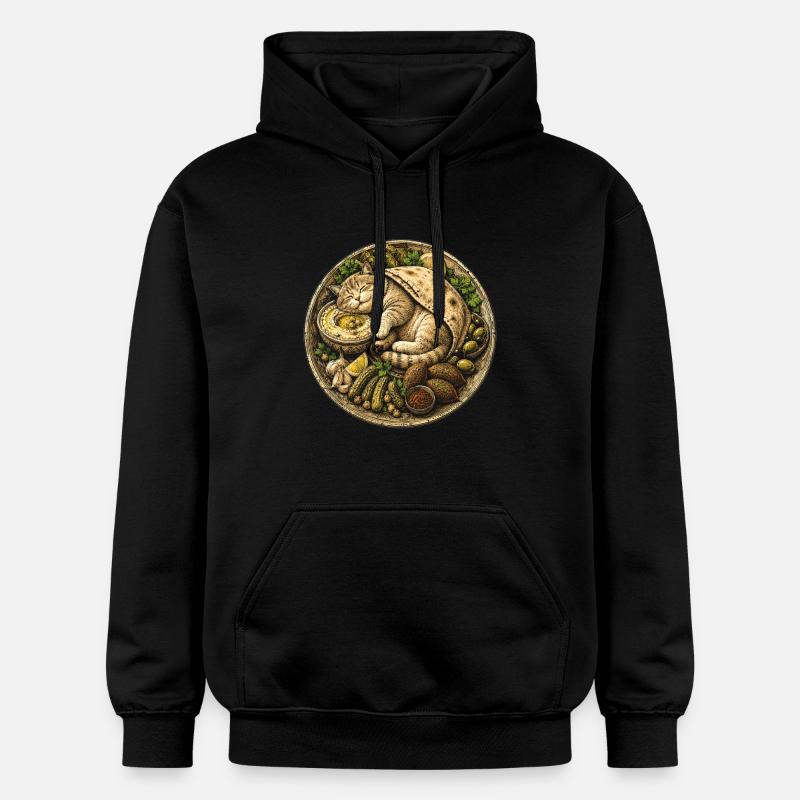 Libanon Libanese - Gildan Unisex Softstyle® Midweight Hoodie - Schwarz