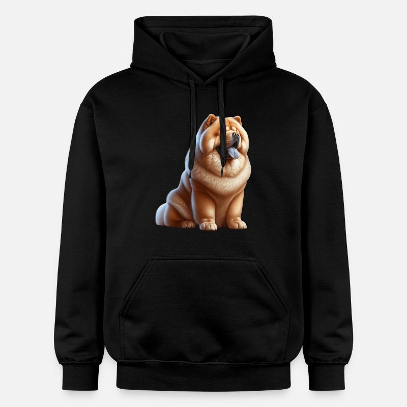 ChowChow - Sweat à capuche Softstyle® Gildan Unisexe - noir