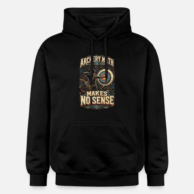 Archer à l’arc - Sweat à capuche Softstyle® Gildan Unisexe - noir