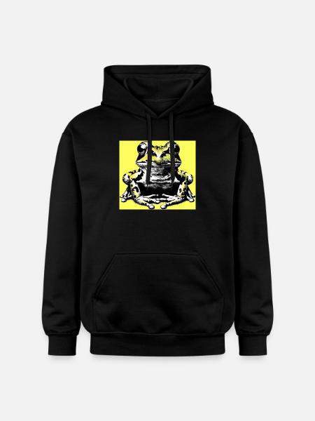 grenouille - Sweat à capuche Softstyle® Gildan Unisexe - noir