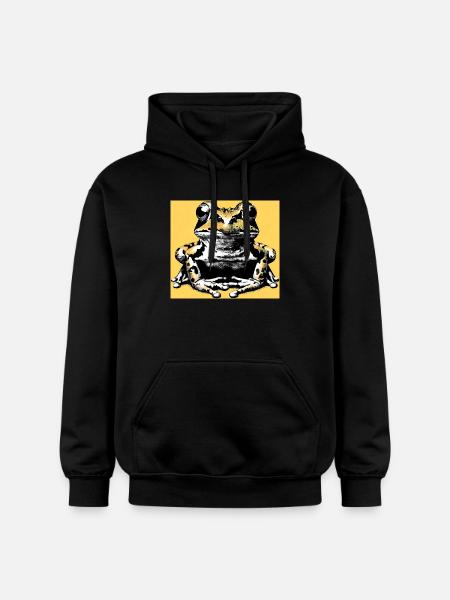frog - Gildan Unisex Softstyle® Midweight Hoodie - black