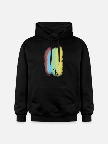 Maler - Gildan Unisex Softstyle® Midweight Hoodie - Schwarz