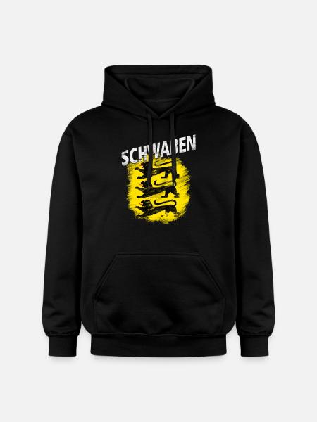 Schwaben - Gildan Unisex Softstyle® Midweight Hoodie - Schwarz