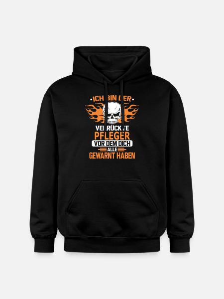 PFLEGER - Gildan Unisex Softstyle® Midweight Hoodie - Schwarz
