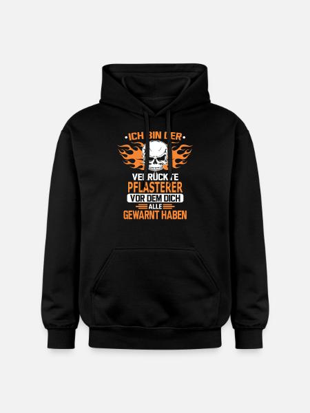 PFLASTERER - Gildan Unisex Softstyle® Midweight Hoodie - Schwarz