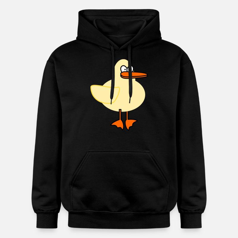 canard - Sweat à capuche Softstyle® Gildan Unisexe - noir