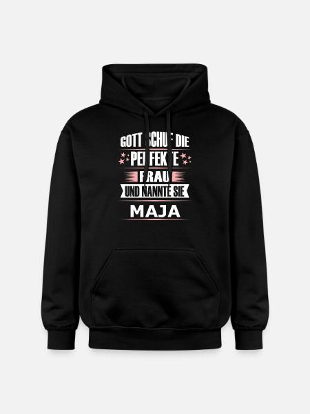 MAJA - Gildan Unisex Softstyle® Midweight Hoodie - Schwarz