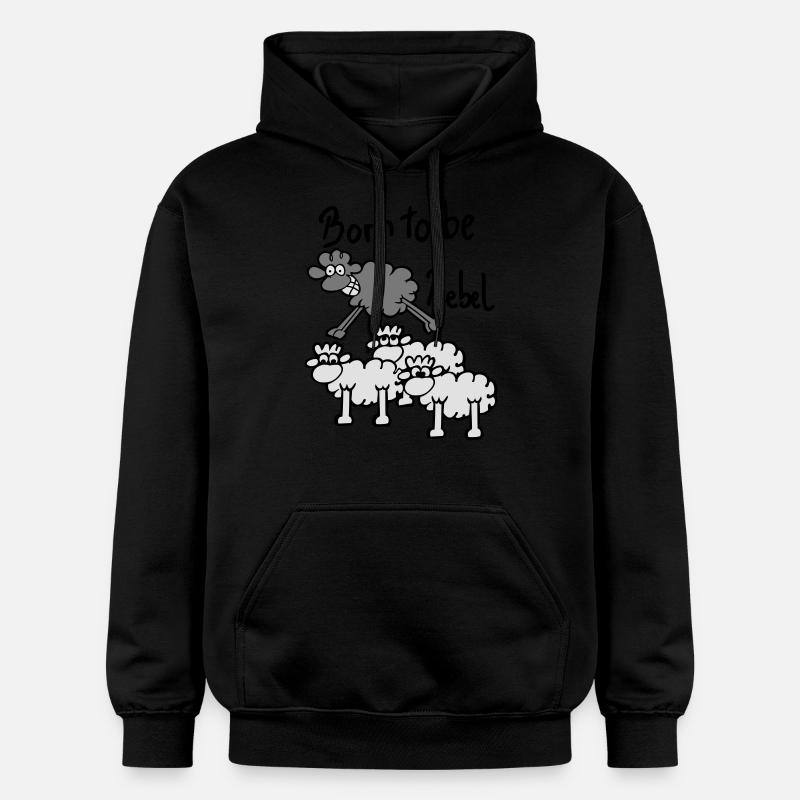 Born to be ... - Sweat à capuche Softstyle® Gildan Unisexe - noir
