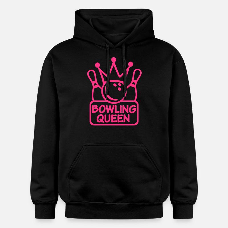 Bowling Queen - Sweat à capuche Softstyle® Gildan Unisexe - noir