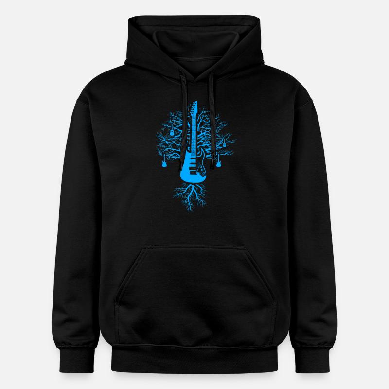 Arbre de guitare - Sweat à capuche Softstyle® Gildan Unisexe - noir
