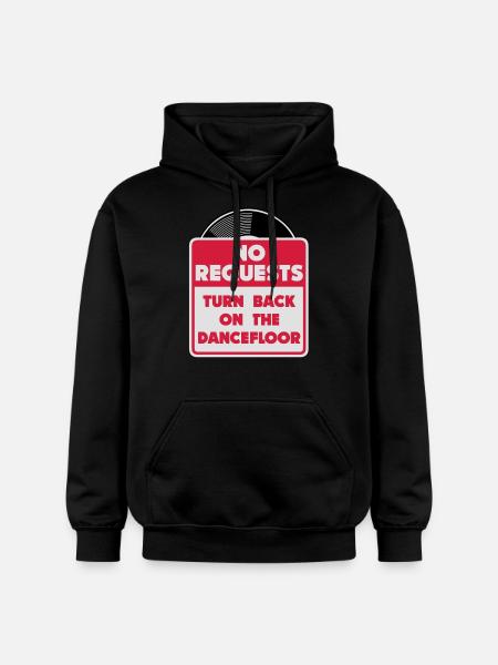 no_requests_03 - Gildan Unisex Softstyle® Midweight Hoodie - black