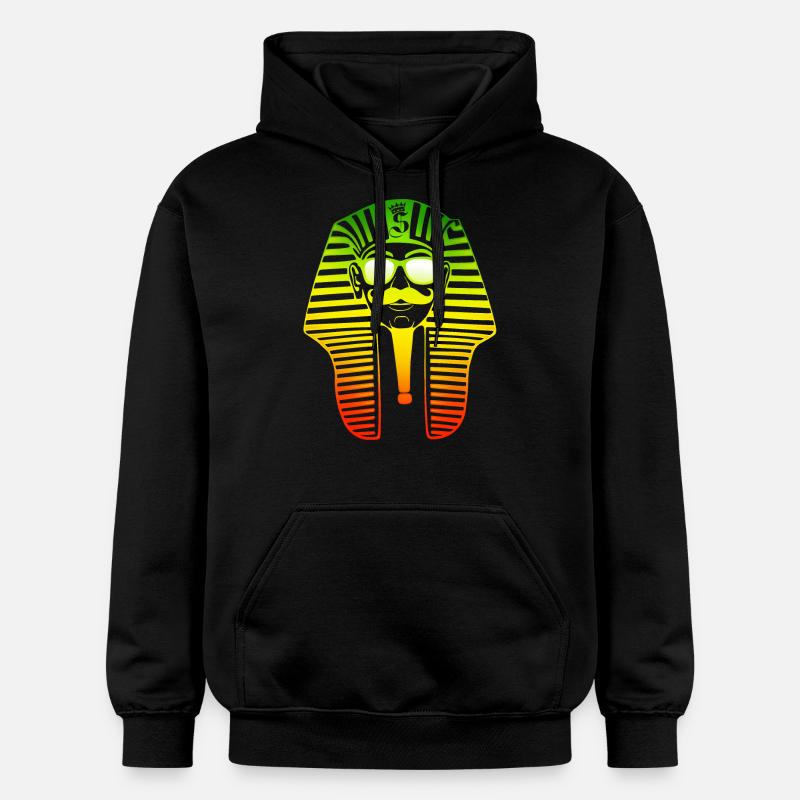 Pharaon Swagg Rasta - Sweat à capuche Softstyle® Gildan Unisexe - noir
