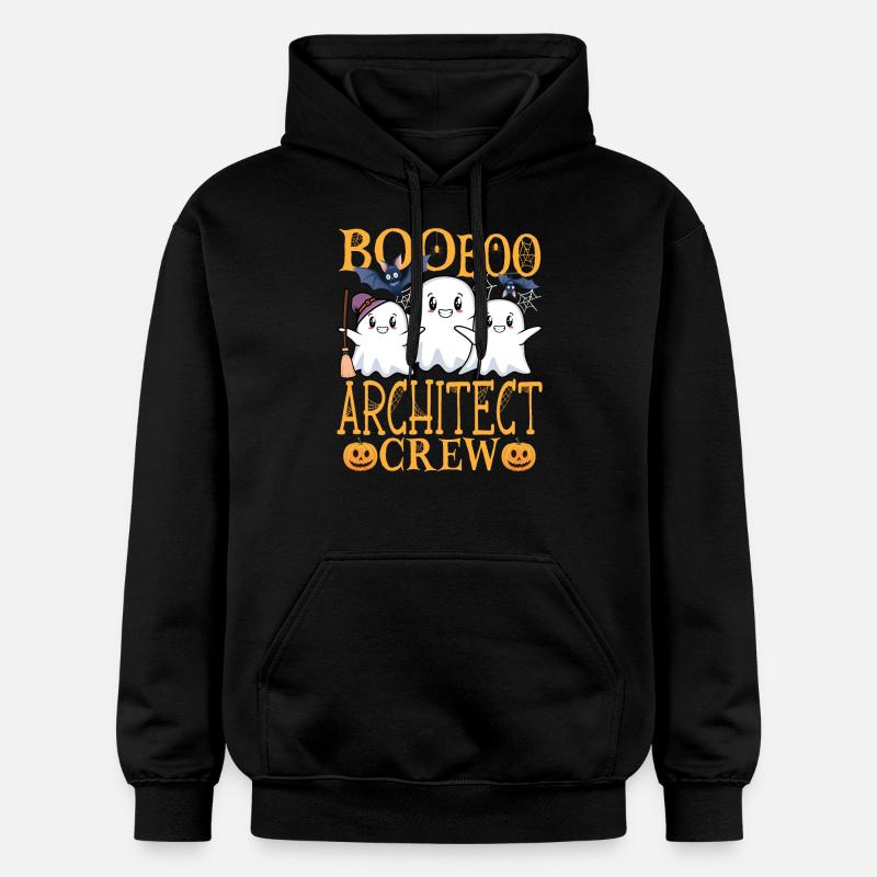 Architecte uu Drôle d’architecte - Sweat à capuche Softstyle® Gildan Unisexe - noir