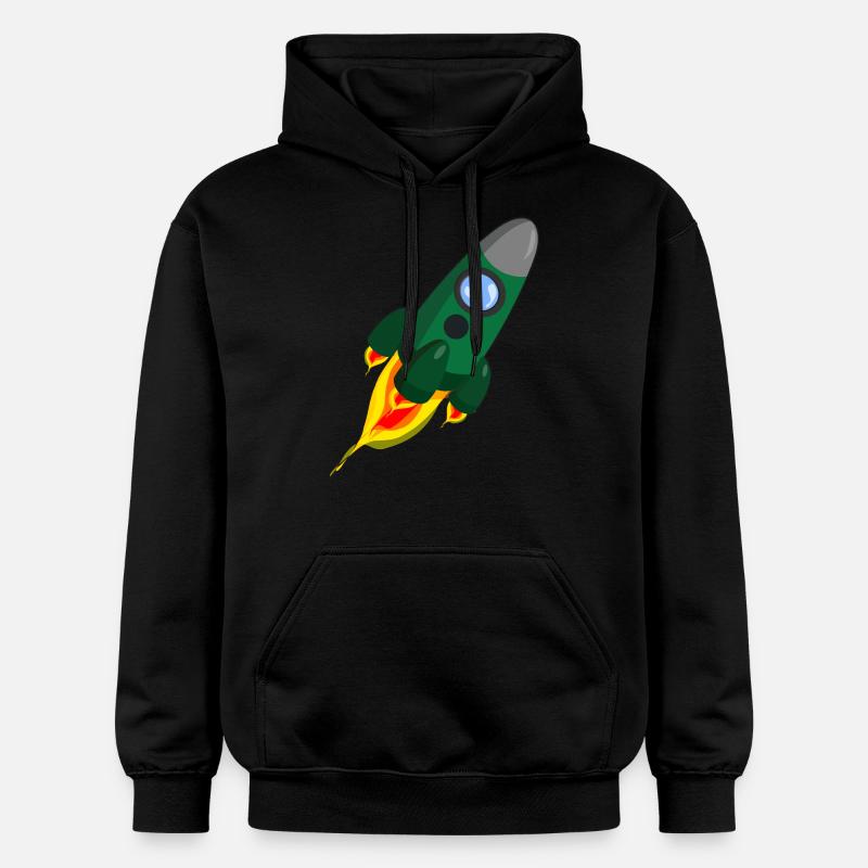 fusée - Sweat à capuche Softstyle® Gildan Unisexe - noir