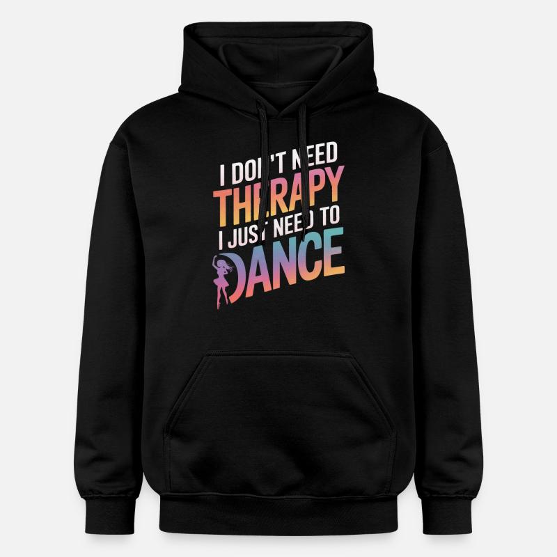 Dansant Danseurs Dansant - Sweat à capuche Softstyle® Gildan Unisexe - noir