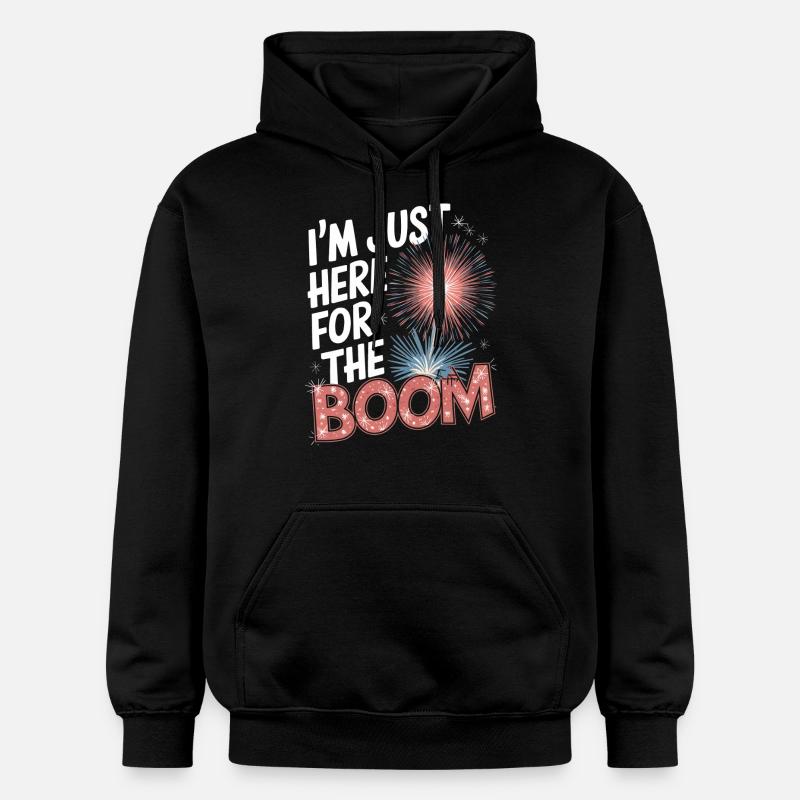Pyrotechnics Fireworks Pyrotechnics - Gildan Unisex Softstyle® Midweight Hoodie - black