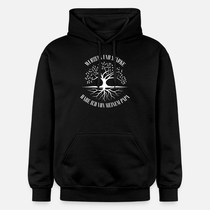 Racines et force - Sweat à capuche Softstyle® Gildan Unisexe - noir