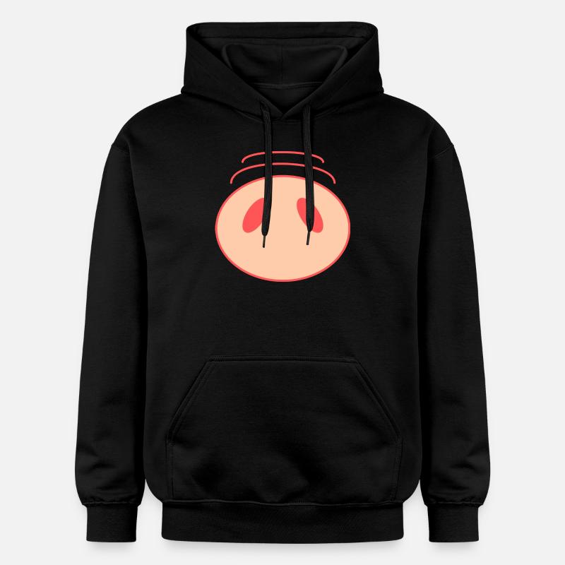 COCHON. HUMOUR - Sweat à capuche Softstyle® Gildan Unisexe - noir