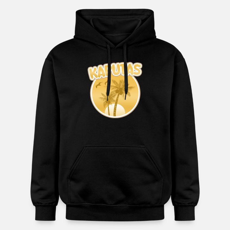 Kaputas comme jour férié - Sweat à capuche Softstyle® Gildan Unisexe - noir